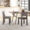 Costway Wooden Dining Chair Set of 2/4 with Acacia Wood Frame Padded Seat & Back Home